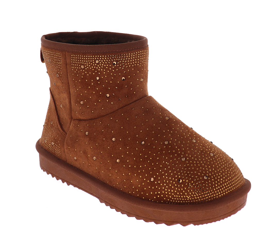 [Early F/W] LT Sparkly Rhinestone Mini Snow Boots