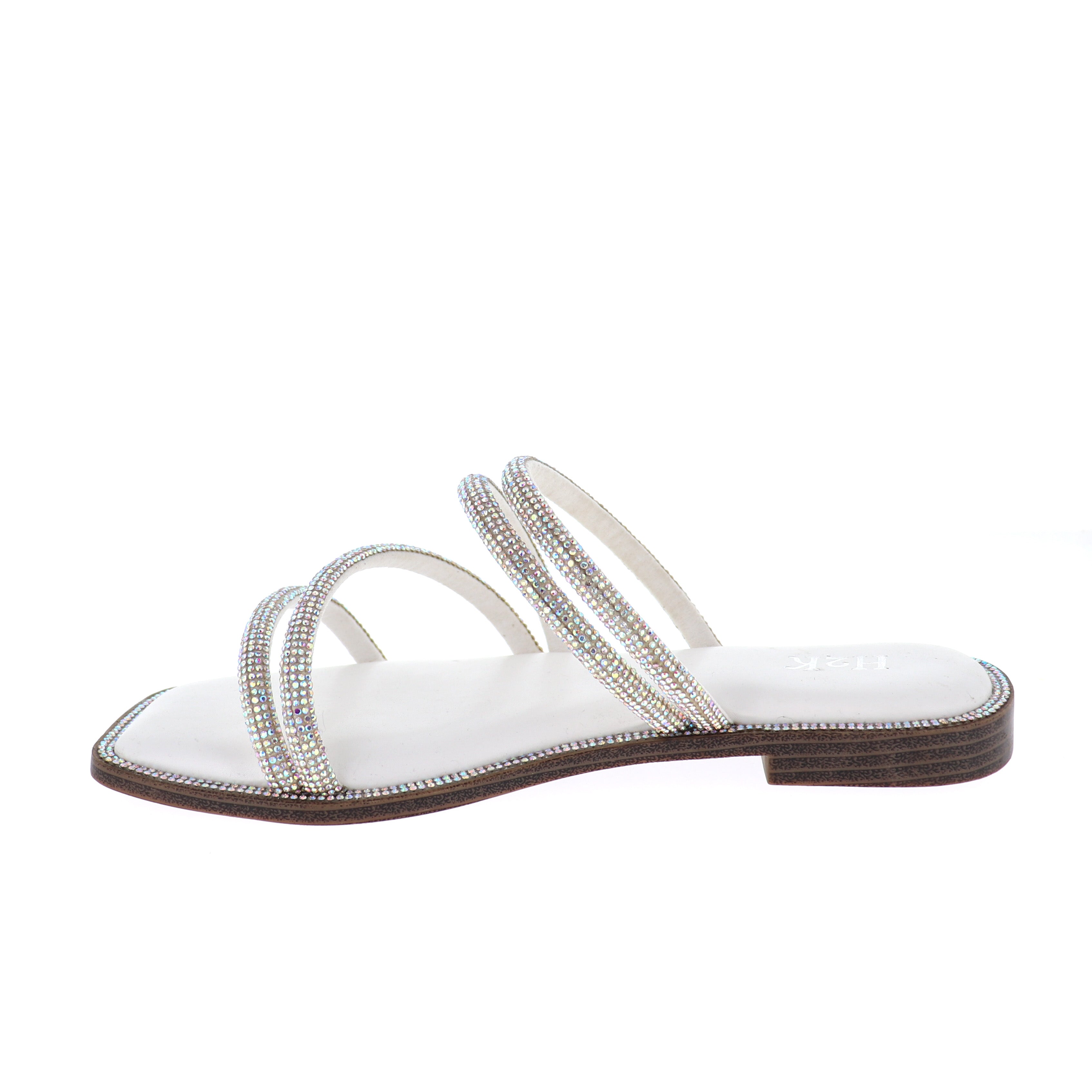 LT Crystal Wrap Strap Sandal