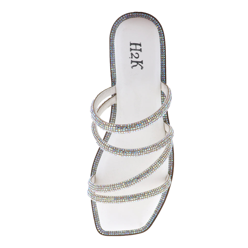 LT Crystal Wrap Strap Sandal